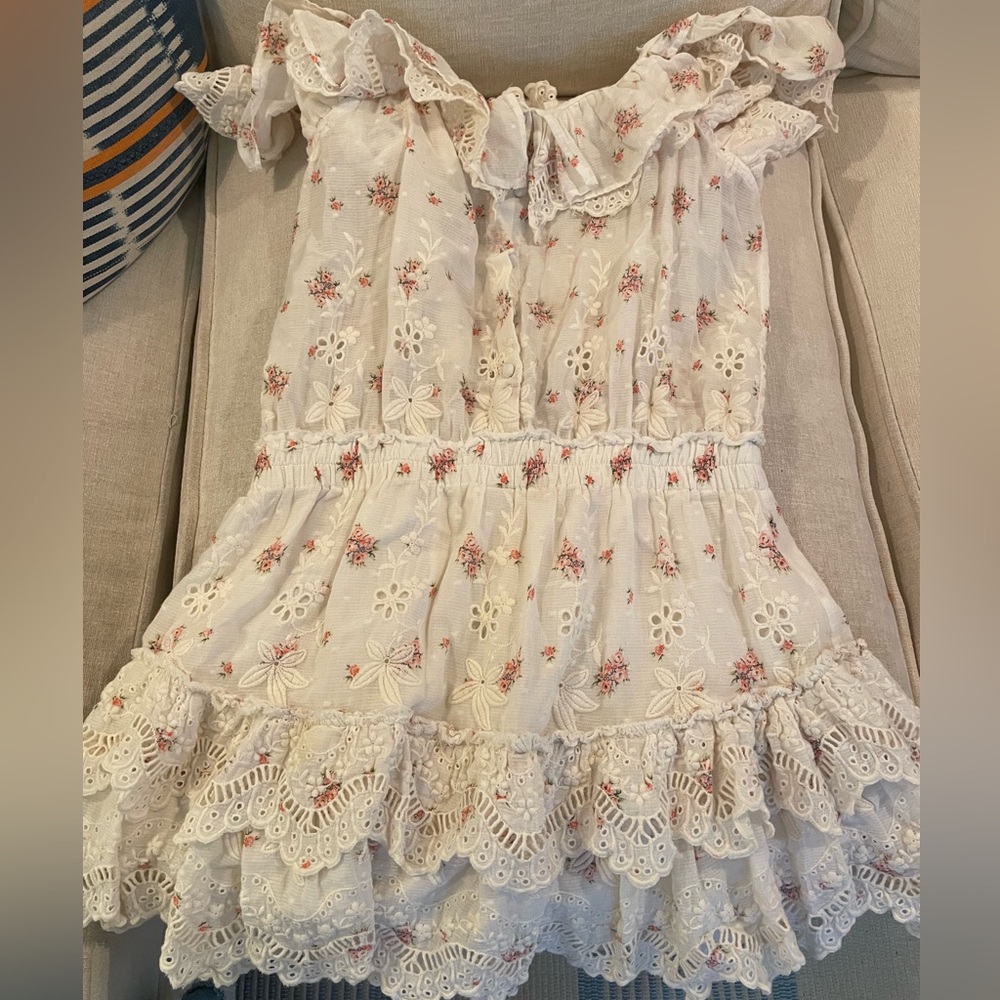 Love Shack Fancy Mini Dress Medium